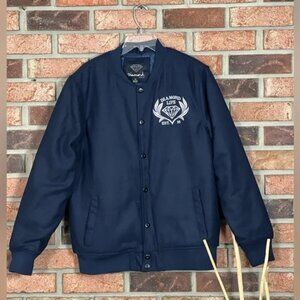 Men's Diamond Supply Co. Bomber Jacket Navy Blue